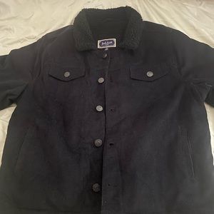 Black corduroy high quality men’s jacket